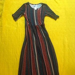 Half sleeve tea dress- new!